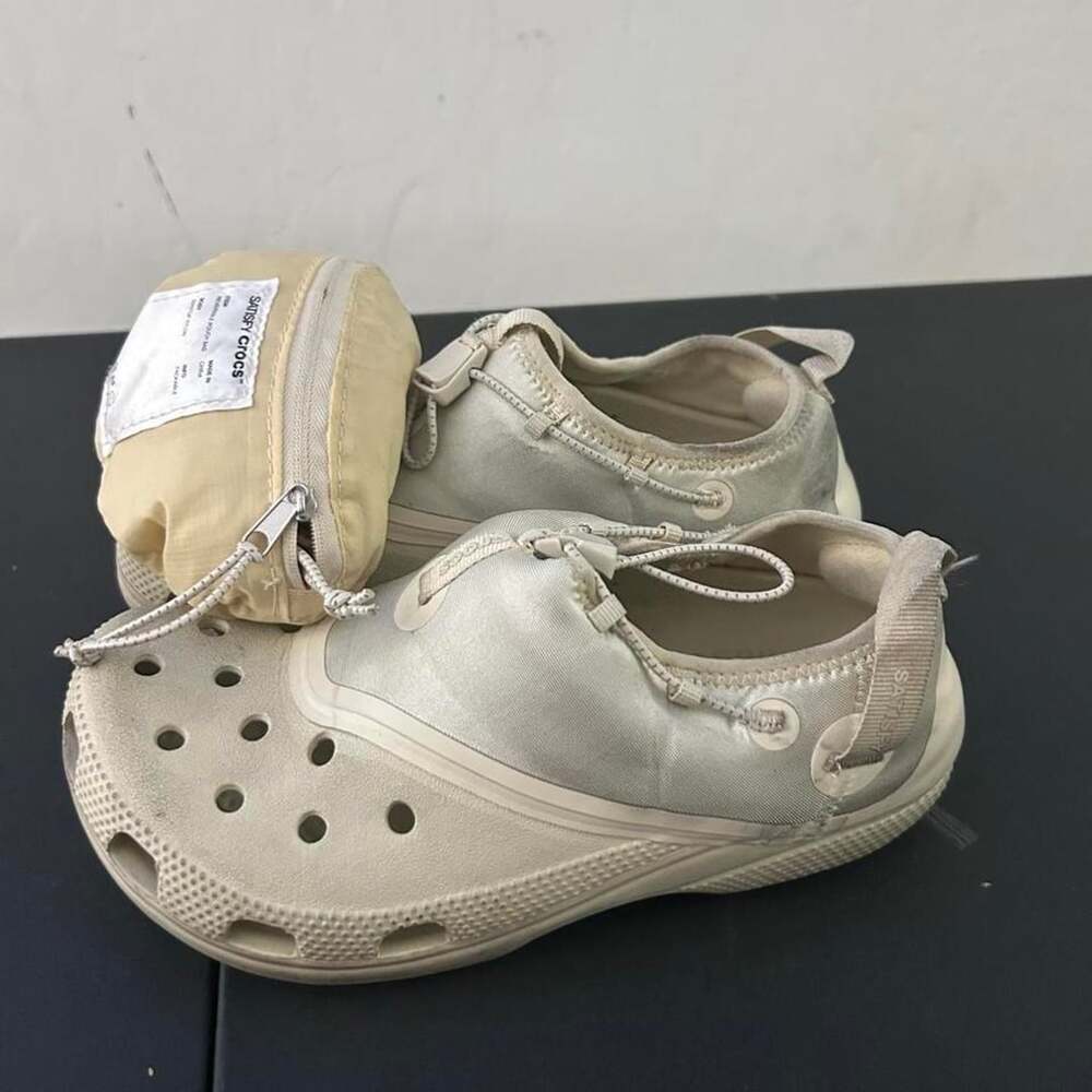 Satisfy Crocs Classic Clog Bone Size M4 W6